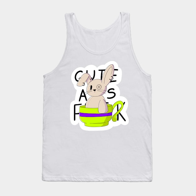 Cute as Tank Top by ImSomethingElse